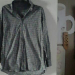 Green checkered dress shirt